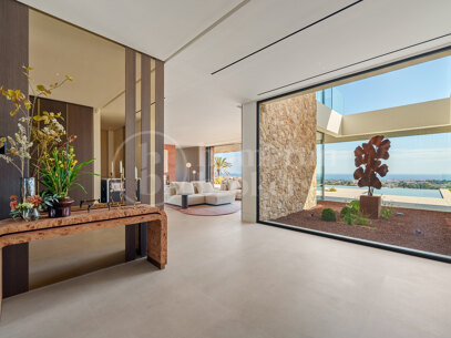 Casa Orquídea - Exceptionell modern bostad med panoramautsikt i El Herrojo Alto