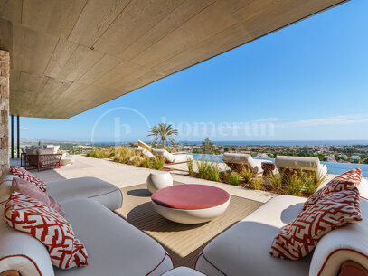 Casa Orquídea - Exceptionell modern bostad med panoramautsikt i El Herrojo Alto