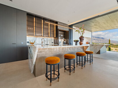 Casa Orquídea - Exceptionell modern bostad med panoramautsikt i El Herrojo Alto