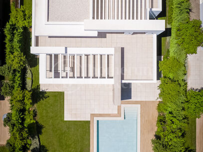 Villa Celia - Elegant modern villa i Marbellas nya gyllene Mile