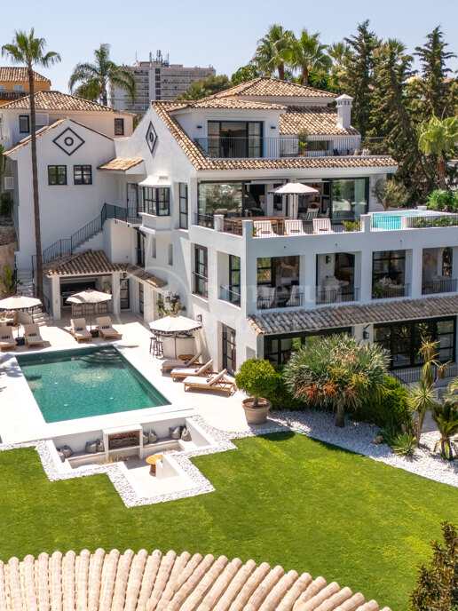 Villa Alba - Modern Medelhavet VILA med havs- och bergsutsikt