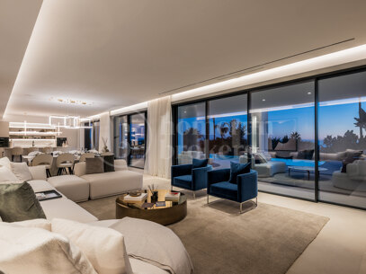 Villa George – Newly Renovated Contemporary Home with Panoramic Sea Views, Pool & Spa