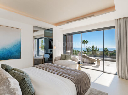 Villa George – Newly Renovated Contemporary Home with Panoramic Sea Views, Pool & Spa