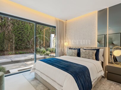 Villa George – Newly Renovated Contemporary Home with Panoramic Sea Views, Pool & Spa