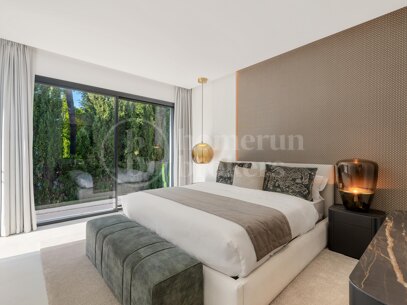 Villa George – Newly Renovated Contemporary Home with Panoramic Sea Views, Pool & Spa