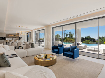 Villa George – Newly Renovated Contemporary Home with Panoramic Sea Views, Pool & Spa