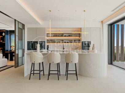 Villa George – Newly Renovated Contemporary Home with Panoramic Sea Views, Pool & Spa
