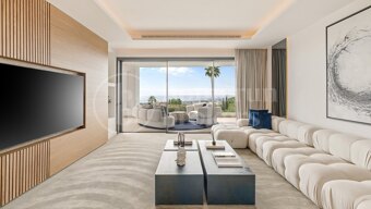 Villa George – Newly Renovated Contemporary Home with Panoramic Sea Views, Pool & Spa