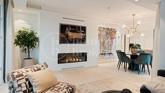 Penthouse Horizon - Elegant Three-Bedroom Duplex with Sea Views in San Pedro