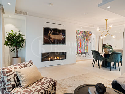 Penthouse Horizon - Elegant Three-Bedroom Duplex with Sea Views in San Pedro