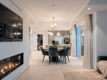Penthouse Horizon - Elegant Three-Bedroom Duplex with Sea Views in San Pedro