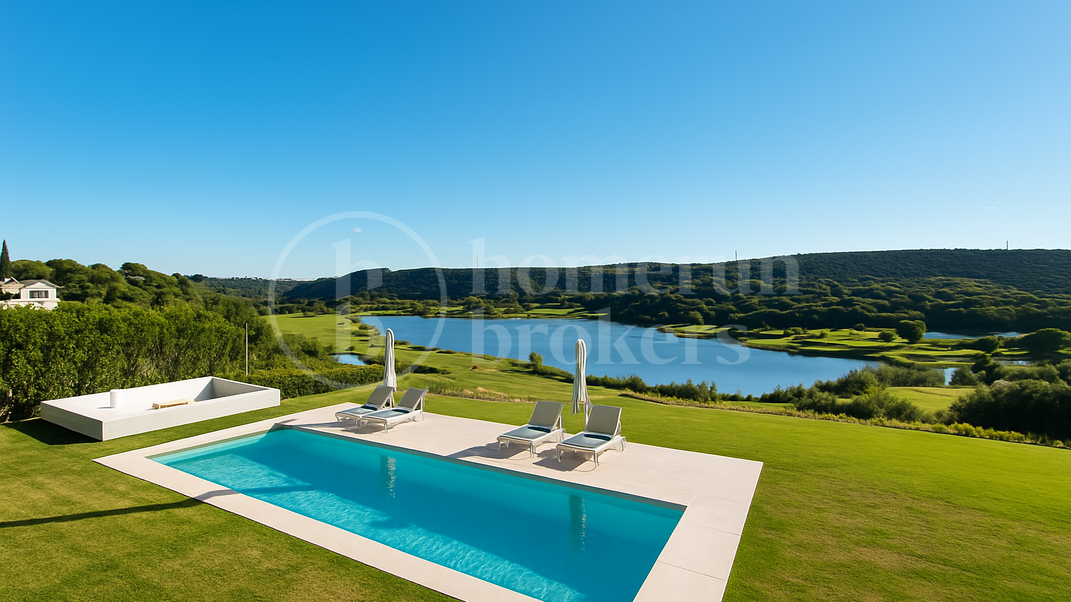 Villa Fairway - Samtida mästerverk vid golfbana i Sotogrande Alto