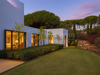 Villa Fairway - Samtida mästerverk vid golfbana i Sotogrande Alto