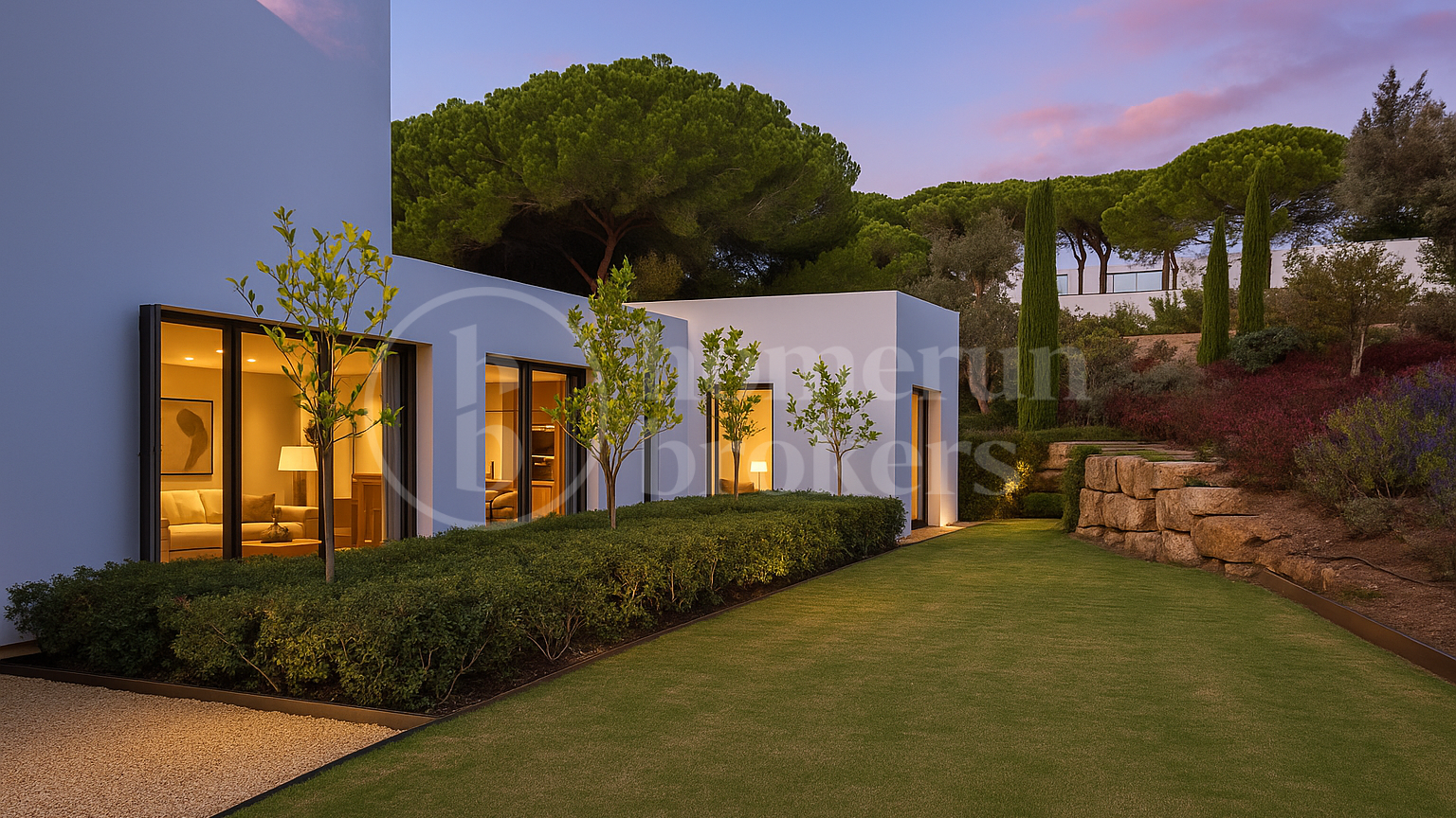 Villa Fairway - Samtida mästerverk vid golfbana i Sotogrande Alto