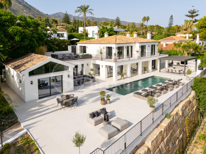 Villa Rocío – Lyxig villa i andalusisk stil till salu på Marbellas Golden Mile