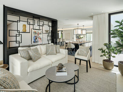 Villa Malibu – Modern lyxvilla med havsutsikt i Nueva Andalucía
