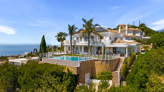 Villa Veranda – Lyxvilla med 6 sovrum och panoramautsikt över havet i östra Marbella