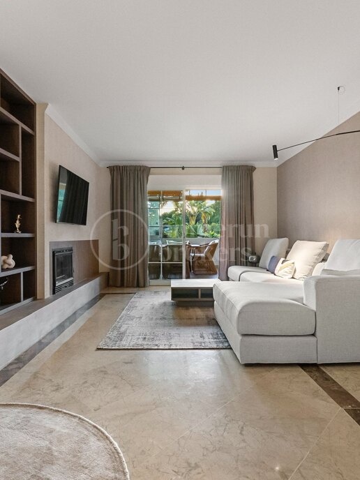 Aparment Balcón Romano - Lyxig lägenhet på bottenvåningen på Marbellas Golden Mile