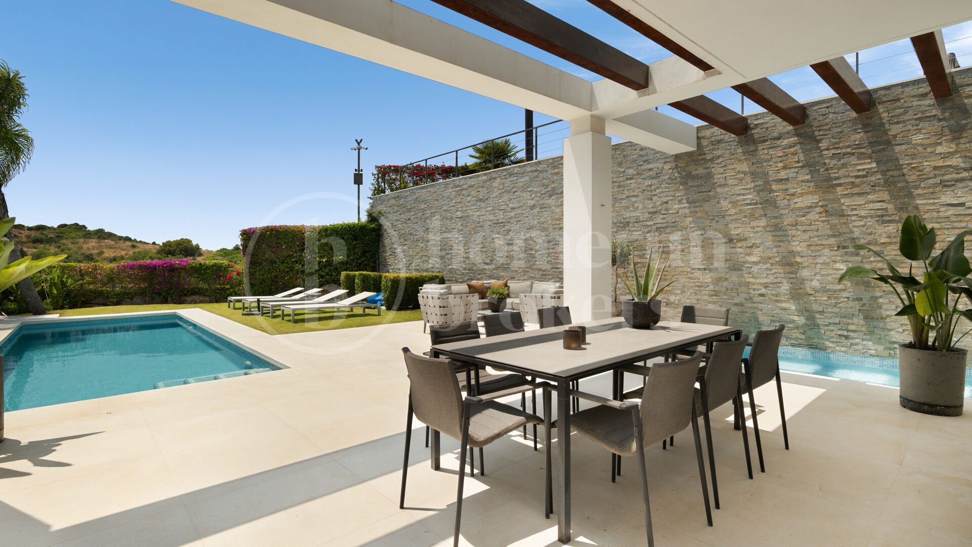 Villa Solmar - Semi-Detached Villa with Sea and Golf Views in Cabopino