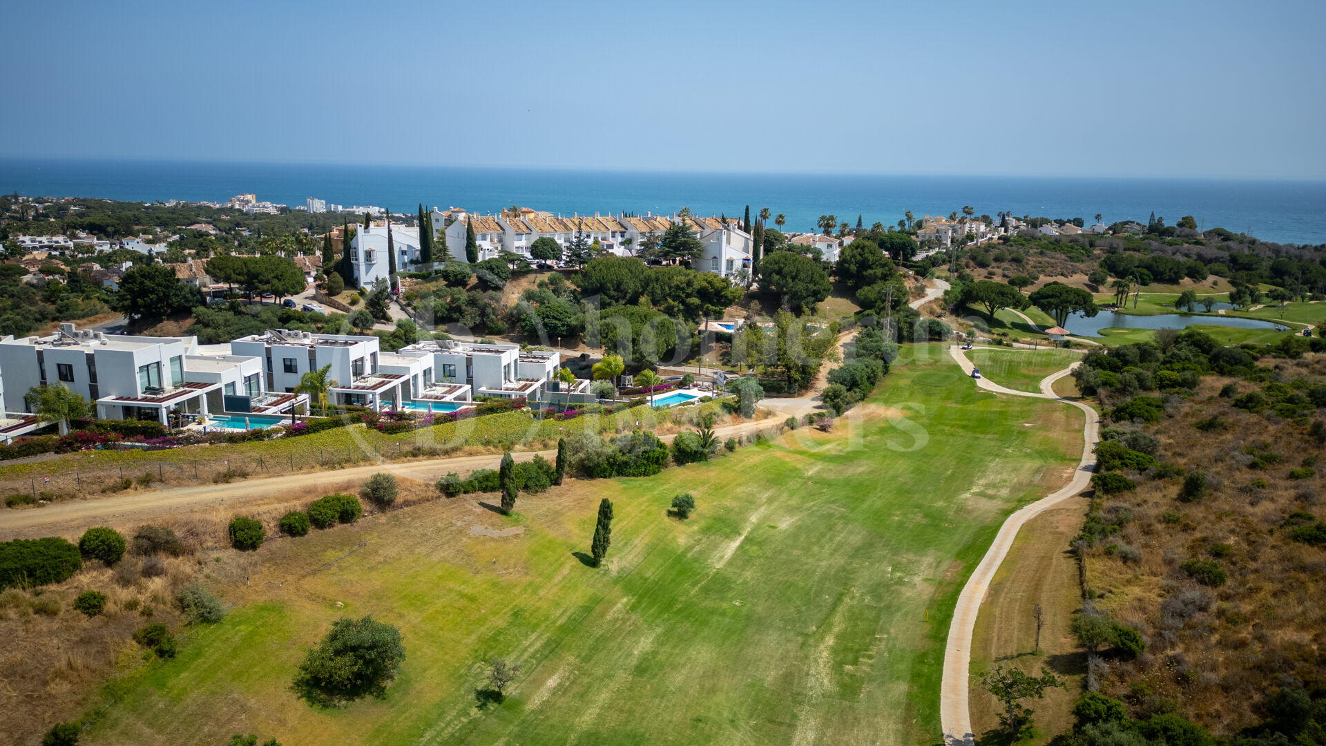 Villa Solmar - Semi-Detached Villa with Sea and Golf Views in Cabopino