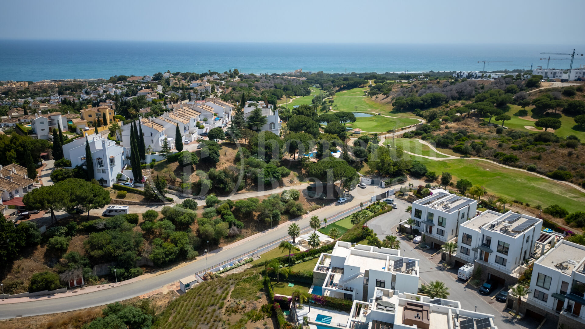 Villa Solmar - Semi-Detached Villa with Sea and Golf Views in Cabopino
