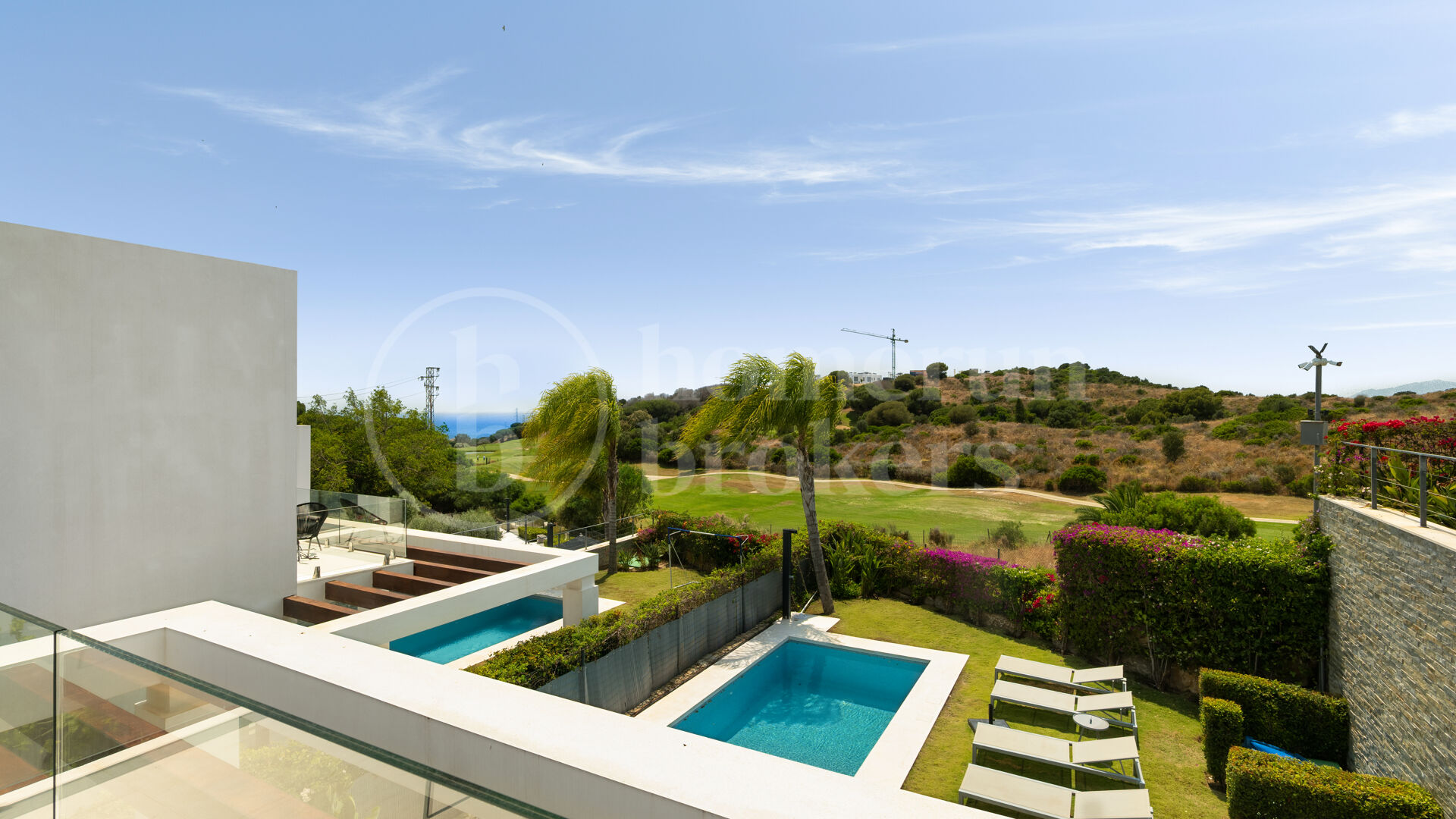 Villa Solmar - Semi-Detached Villa with Sea and Golf Views in Cabopino