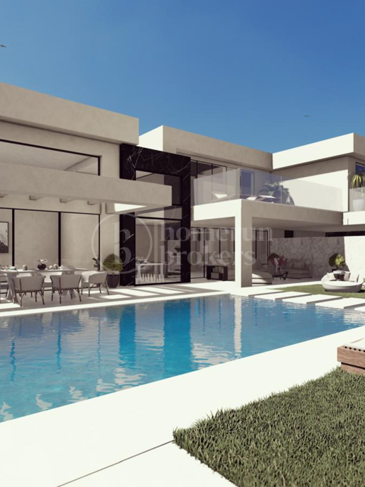 Villa Romana – Inflyttningsklar Modern Villa med Havsutsikt i Valle Romano