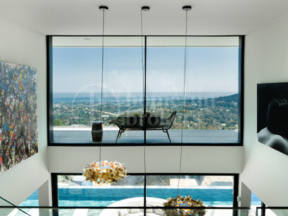 Villa Horizonte - with Panoramic Views in Monte Mayor, Benahavís