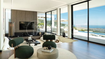 Villa Horizonte - with Panoramic Views in Monte Mayor, Benahavís