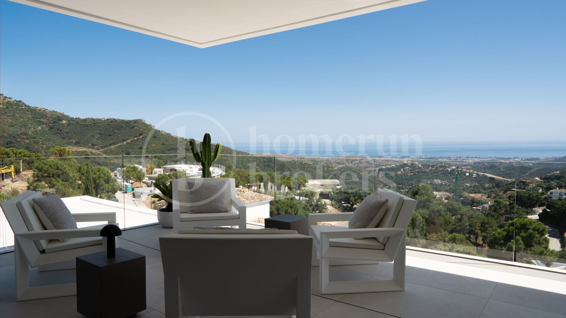 Villa Horizonte – med Panoramautsikt i Monte Mayor, Benahavís