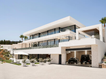 Villa Horizonte - with Panoramic Views in Monte Mayor, Benahavís