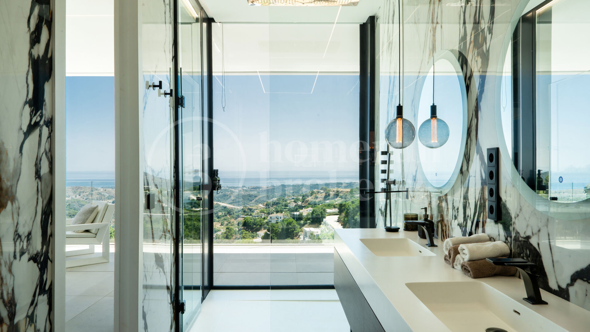 Villa Horizonte – med Panoramautsikt i Monte Mayor, Benahavís
