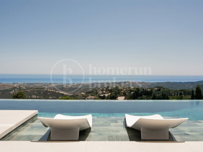 Villa Horizonte - with Panoramic Views in Monte Mayor, Benahavís