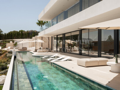 Villa Horizonte - with Panoramic Views in Monte Mayor, Benahavís