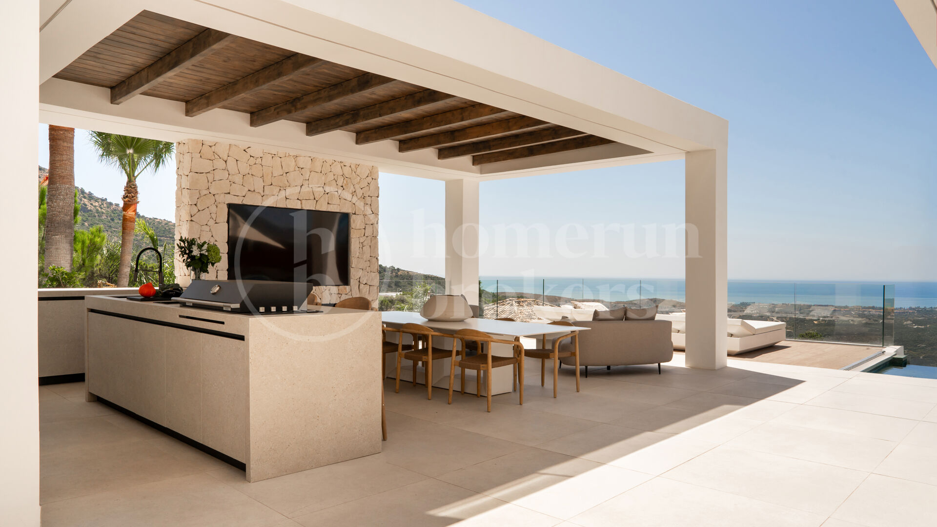 Villa Horizonte – med Panoramautsikt i Monte Mayor, Benahavís