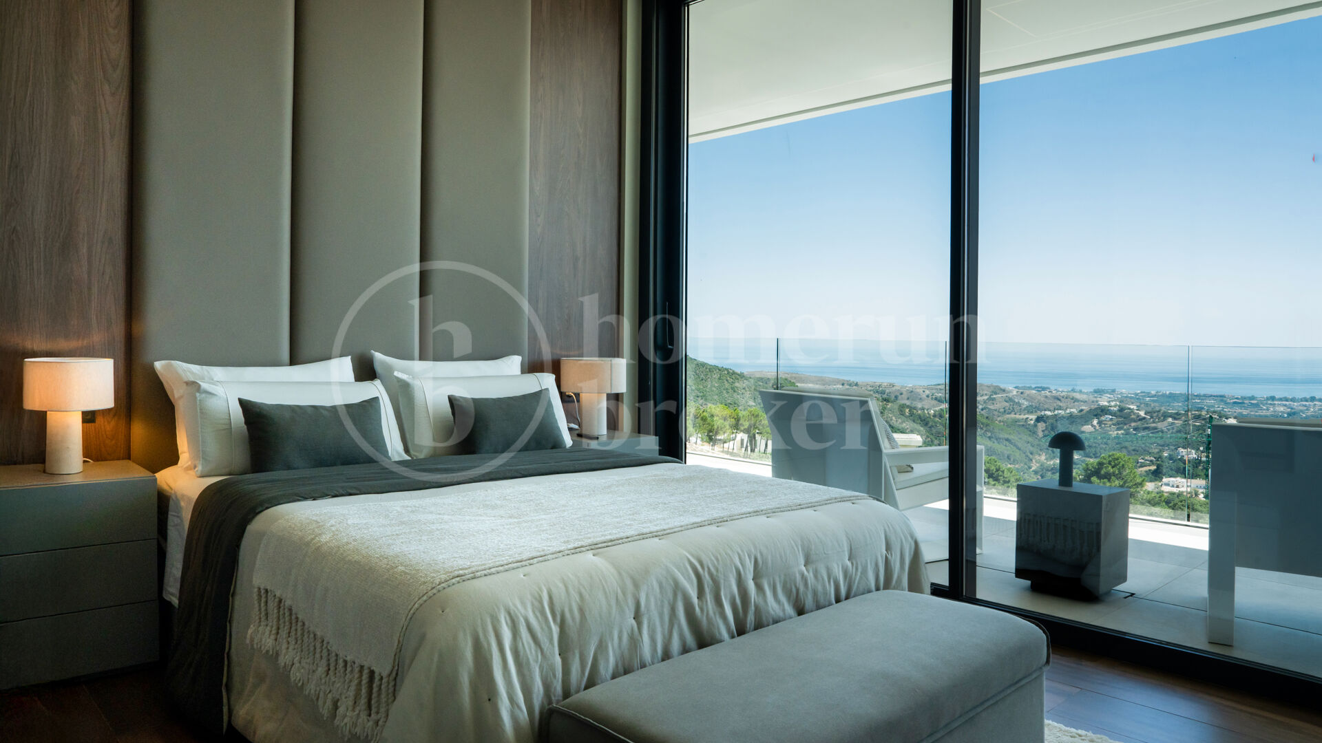 Villa Horizonte – med Panoramautsikt i Monte Mayor, Benahavís
