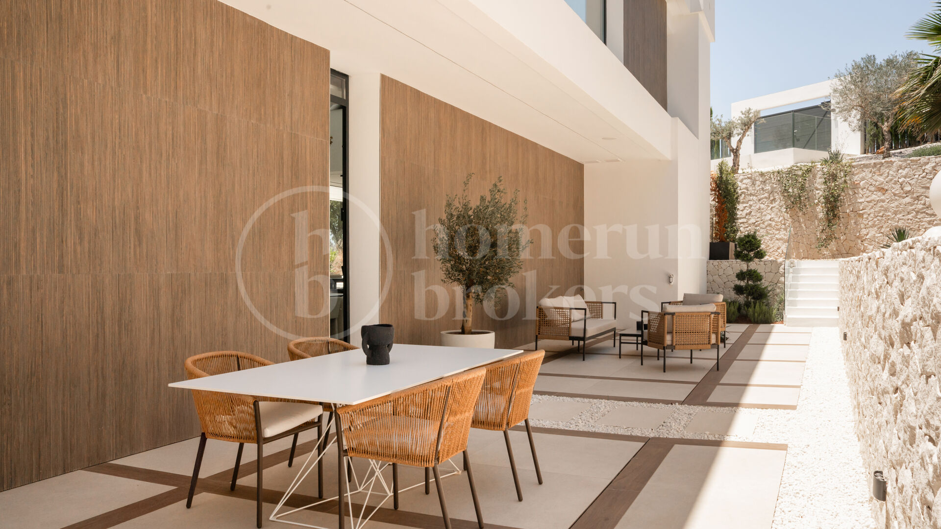 Villa Horizonte – med Panoramautsikt i Monte Mayor, Benahavís