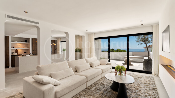 Casa Hillside – Lyxig duplex till salu i Las Colinas de Marbella, Benahavís