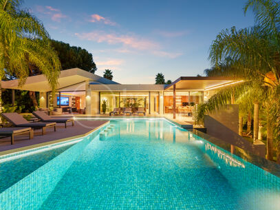 Villa Las Chapas – Modern villa i Las Chapas