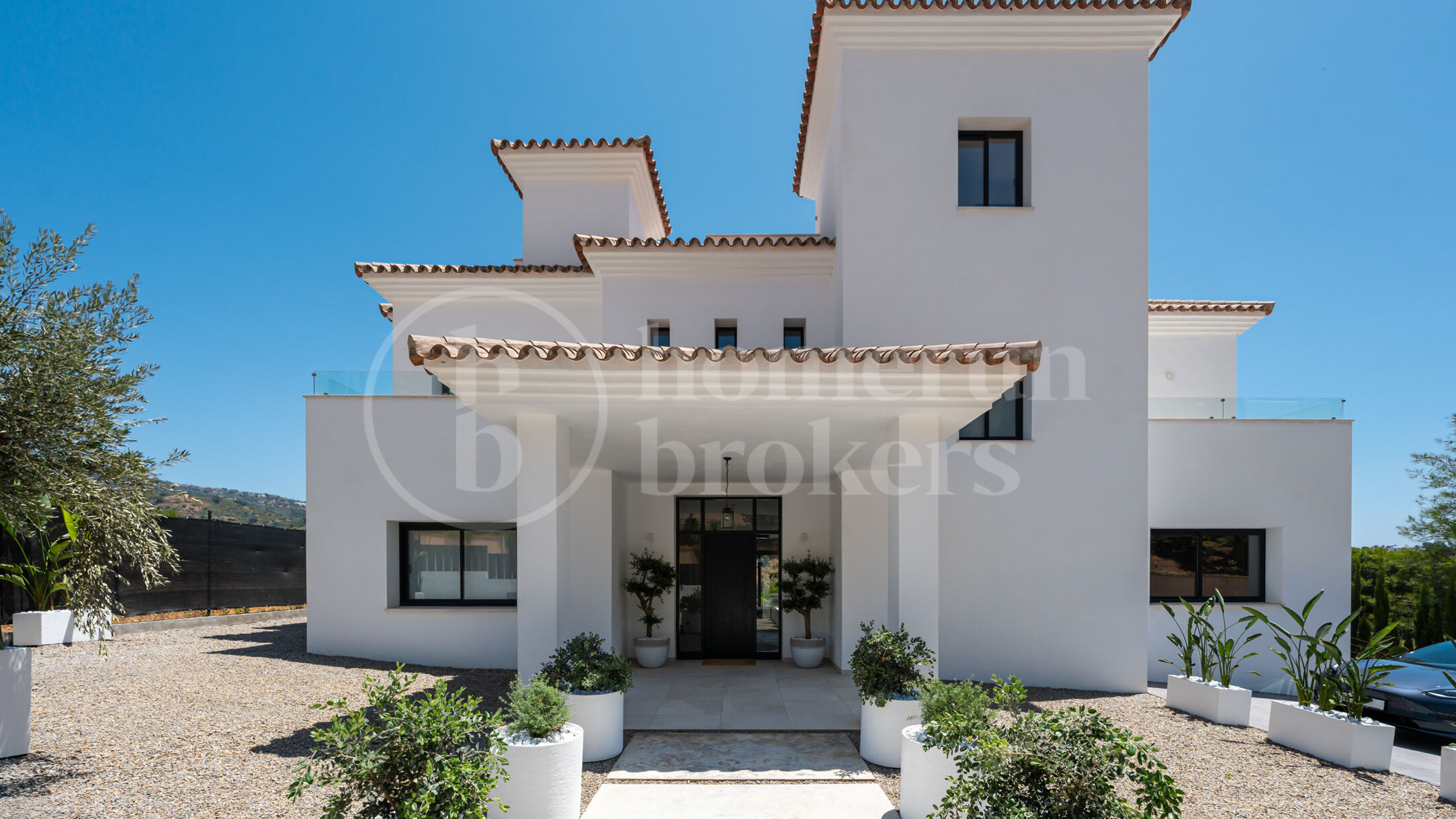 Villa Andrea - Frontline Golf Contemporary Villa in Santa Maria Golf, Elviria