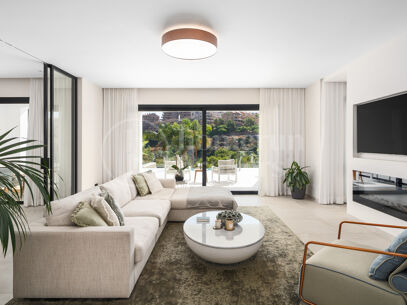 Villa Andrea - Frontline Golf Contemporary Villa in Santa Maria Golf, Elviria
