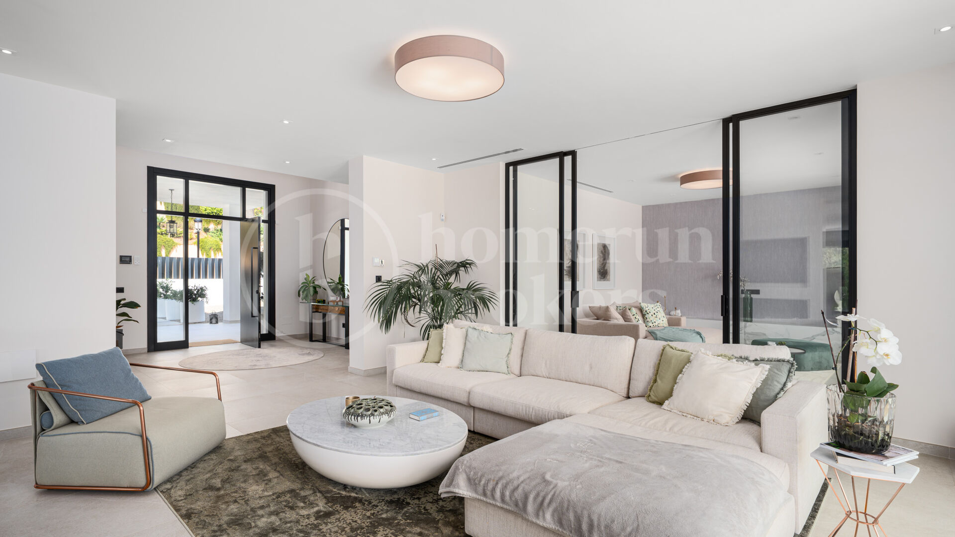 Villa Andrea - Frontline Golf Contemporary Villa in Santa Maria Golf, Elviria