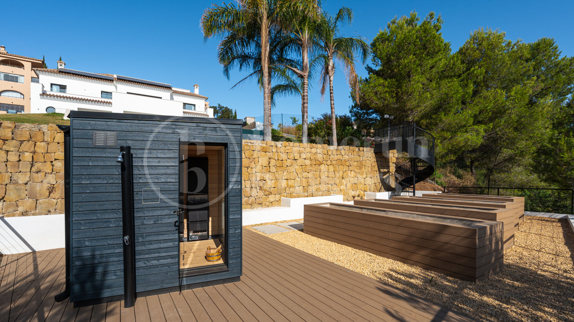 Villa Andrea - Frontline Golf Contemporary Villa in Santa Maria Golf, Elviria