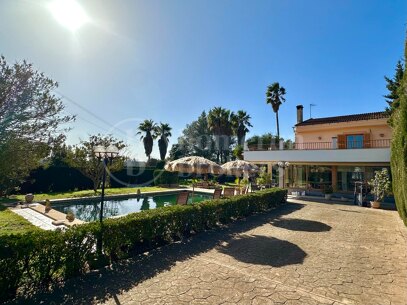 Expansive Country Estate with Tennis Court, Pool & Endless Potential near Inca