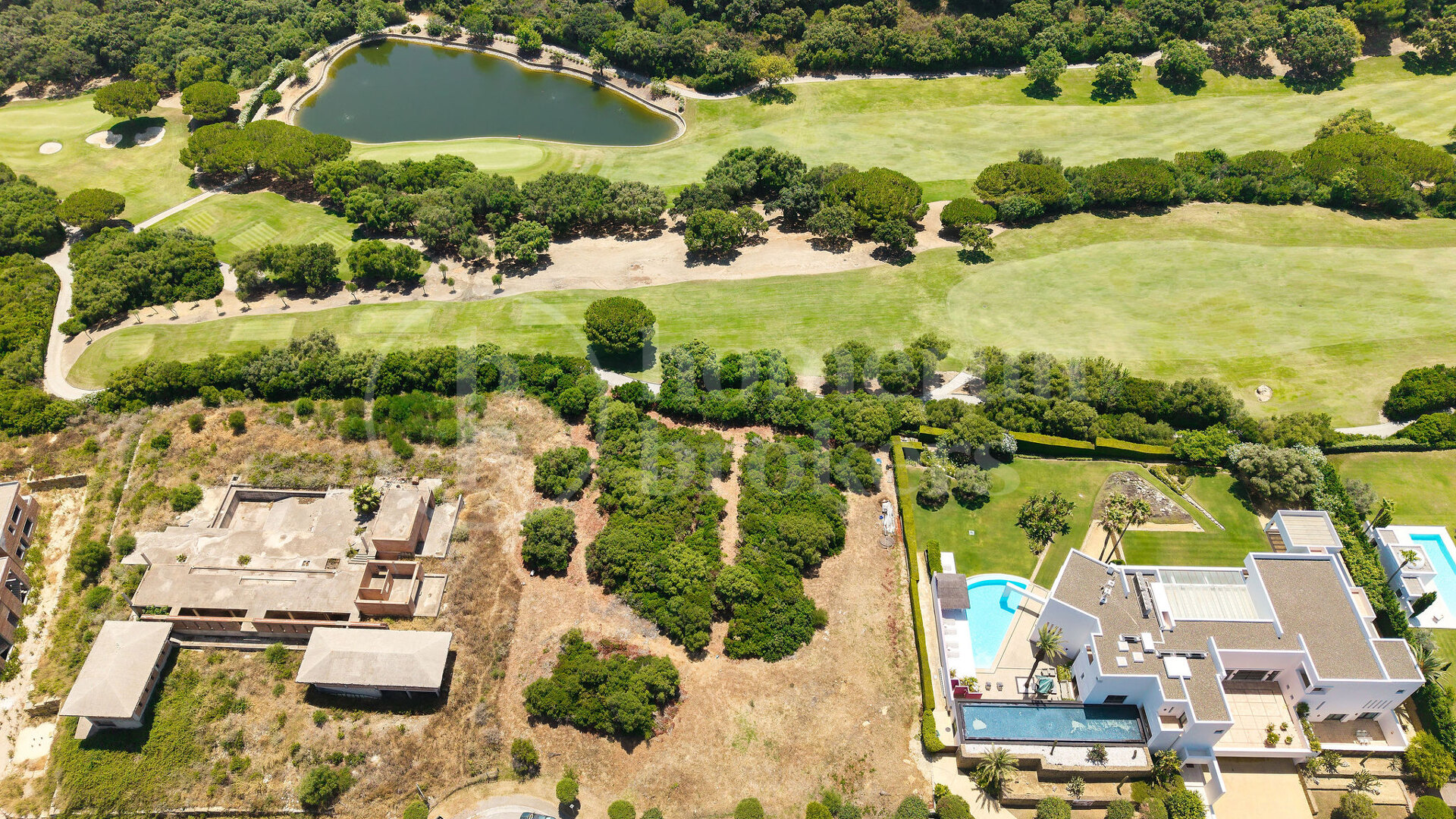 Plot Sotogrande – Frontline Golf and with Sea Views in La Reserva de Sotogrande