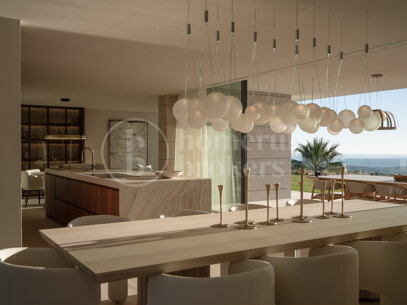 Villa Panoramah - Fantastiska Havsutsikter Till Salu i La Reserva, Sotogrande