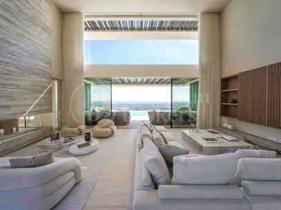 Villa Panoramah - Fantastiska Havsutsikter Till Salu i La Reserva, Sotogrande