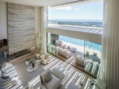Villa Panoramah - Fantastiska Havsutsikter Till Salu i La Reserva, Sotogrande