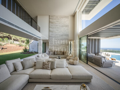 Villa Panoramah - Fantastiska Havsutsikter Till Salu i La Reserva, Sotogrande