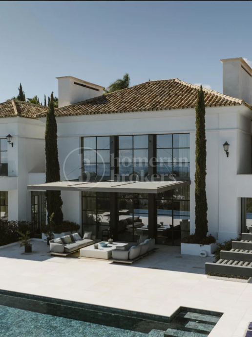 Villa Jasmine – Elegant 6-Bedroom Villa with Panoramic Sea Views in Los Flamingos